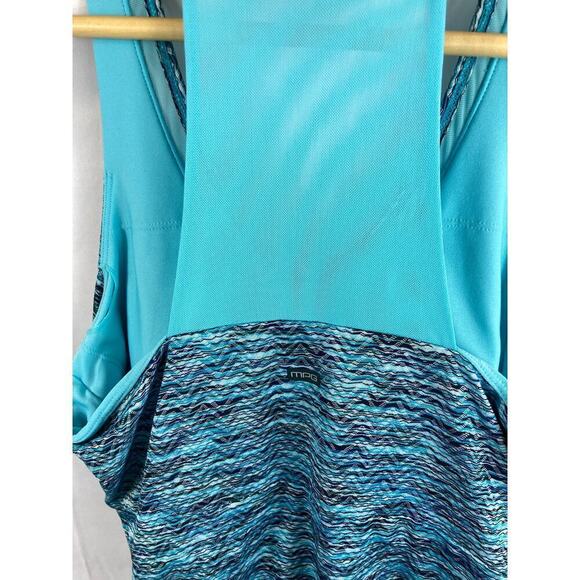 MPG Space Dye Blue Tank Dress S - Picture 3 of 5